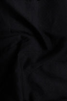 Close-up of black fabric texture