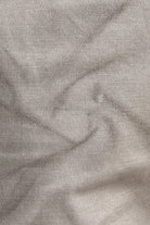Close-up of gray fabric with visible texture