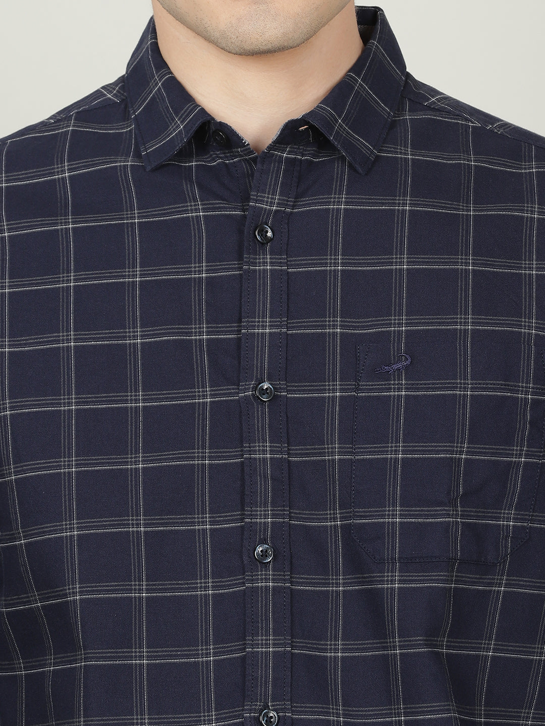 Crocodile Men's Full Sleeve Comfort Fit Shirt