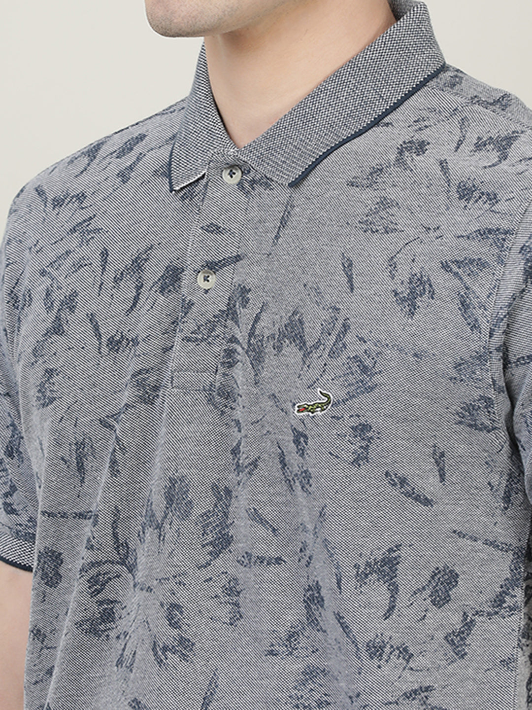 Crocodile Men's AOP Printed Casual T-Shirt