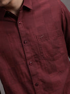 Crocodile Tonal Blocked Checks Shirt