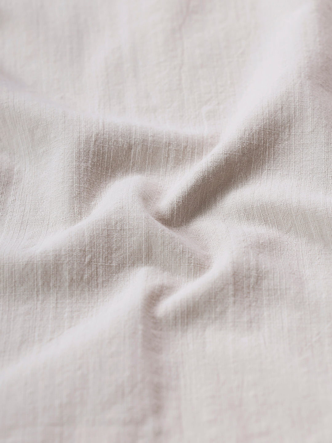 Close-up of red fabric with texture detail