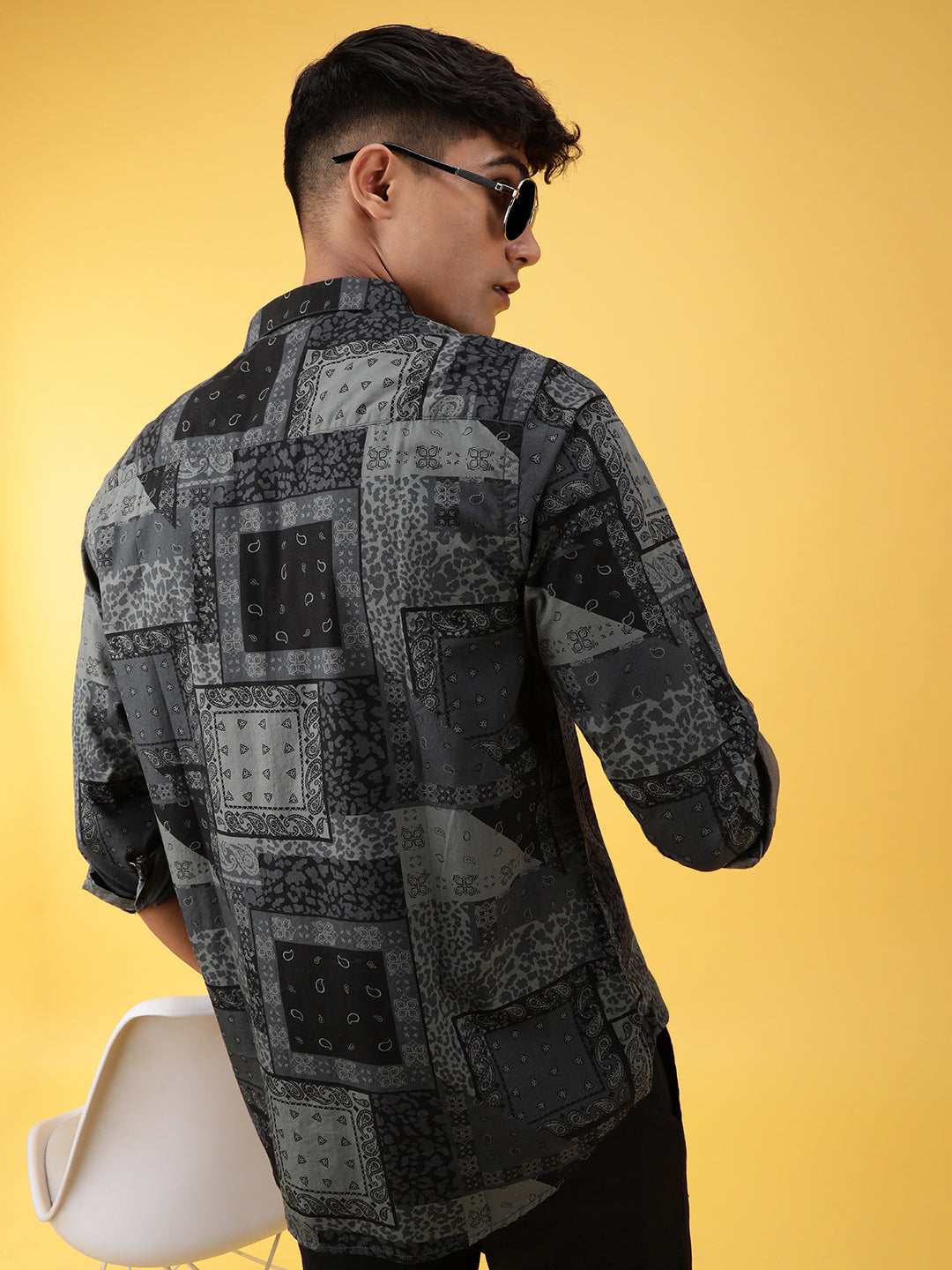 Crocodile Bandana Printed Shirt