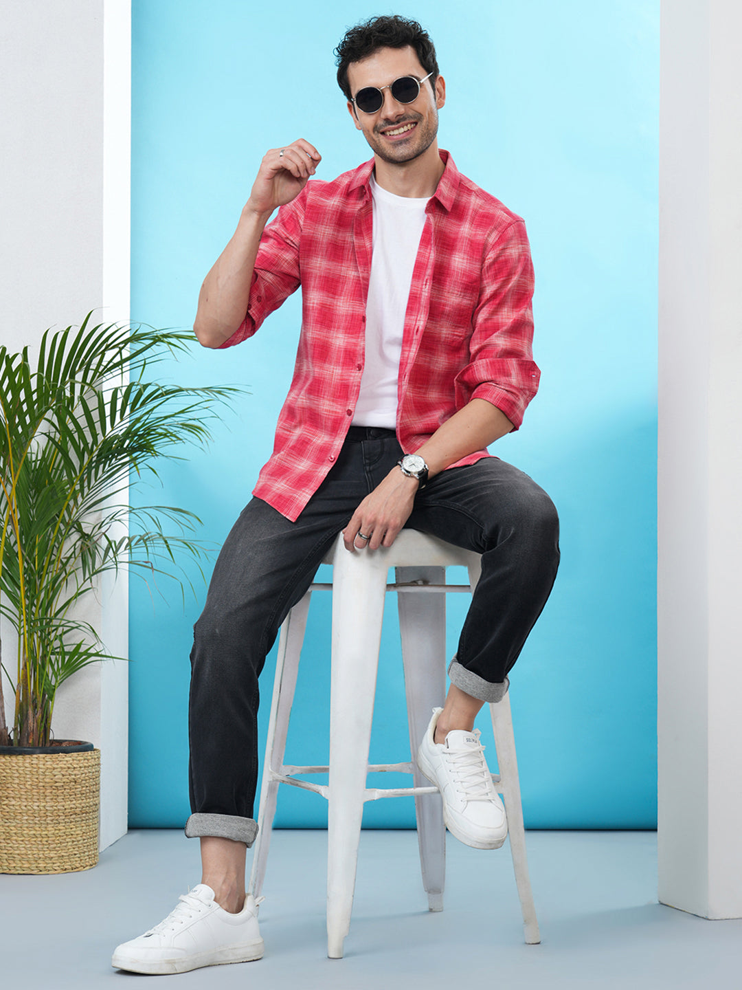 Crocodile Men's Full Sleeve Shirt