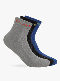 Ankle Length Cotton Terry Stretch Socks