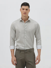 Premium Lustre Small Motif Shirt