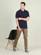 Crocodile Men's Men Solid Polo Pockets T-Shirt Online