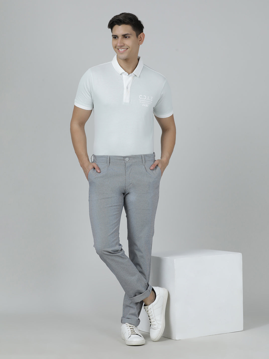 Crocodile Slim Fit Trouser for Men