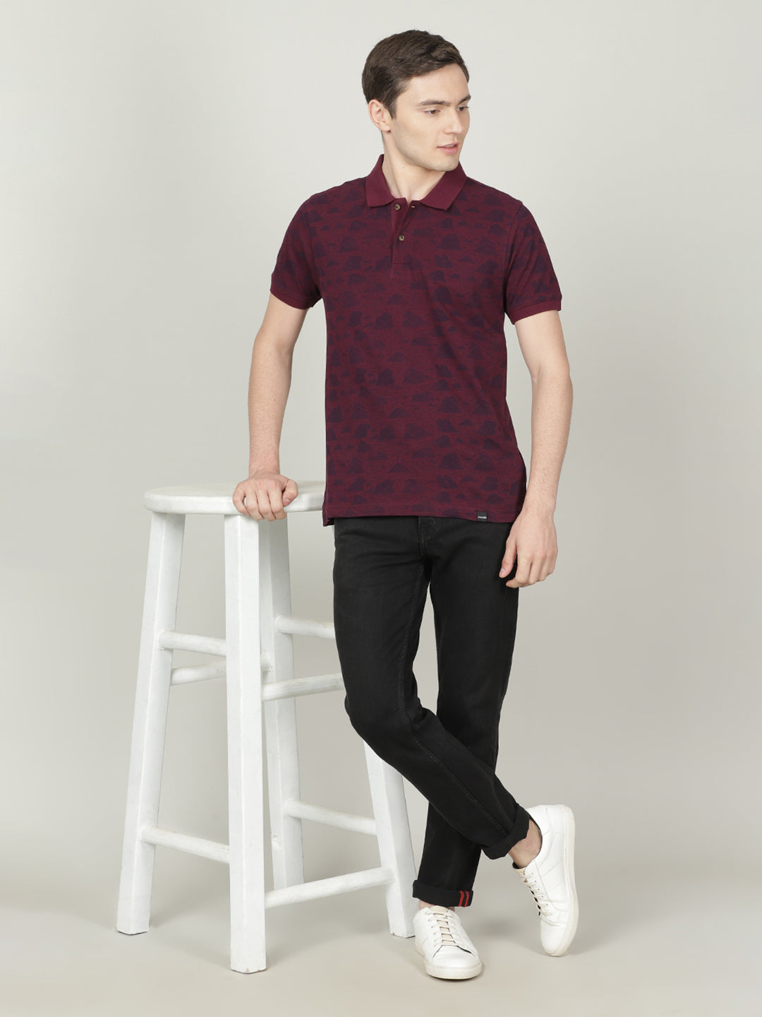 Crocodile Red All Over Print T-shirt