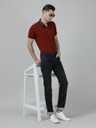 Casual Solid Slim Fit Cotton Black Denim Jean for Men