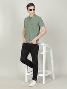 Crocodile Green Polo Slim Fit T-shirt