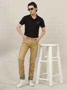 Crocodile Men Khaki Slim Fit Jean